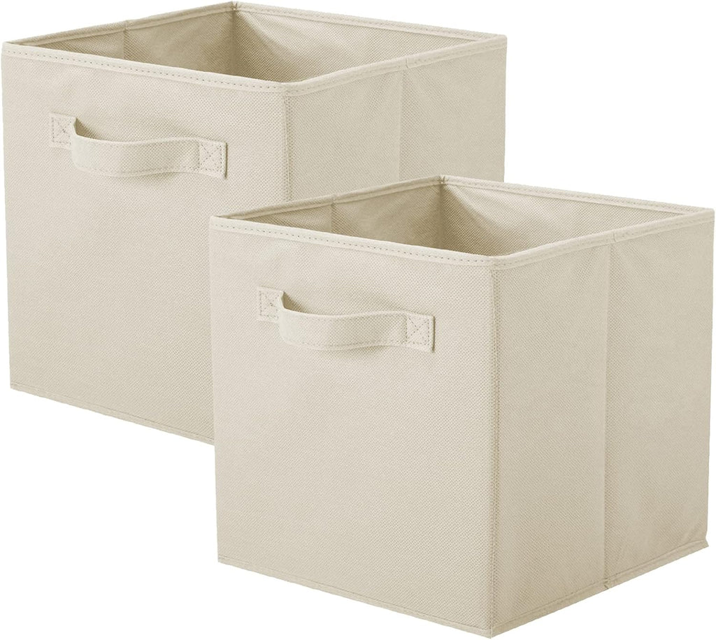 Storage Bins, Foldable Fabric Storage Cubes