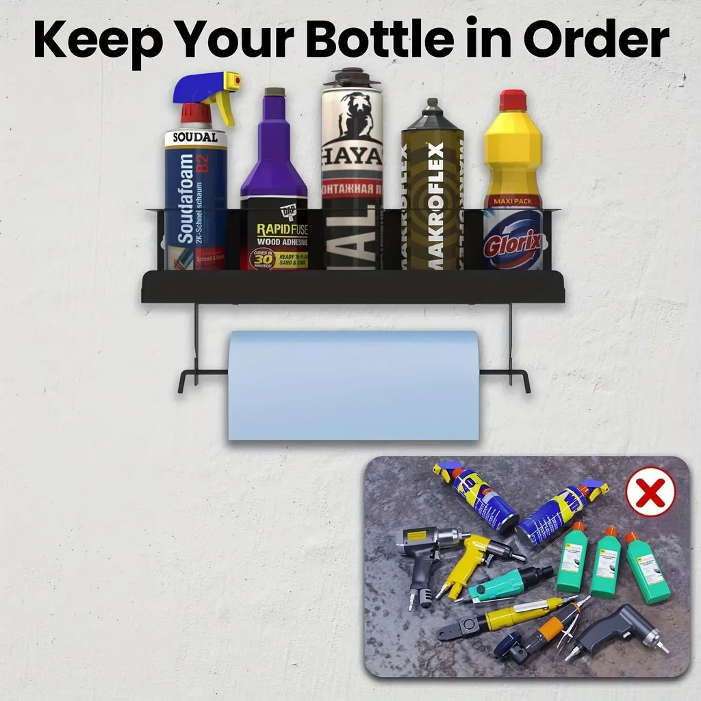 Wall Hanging Bottle Storage Rack