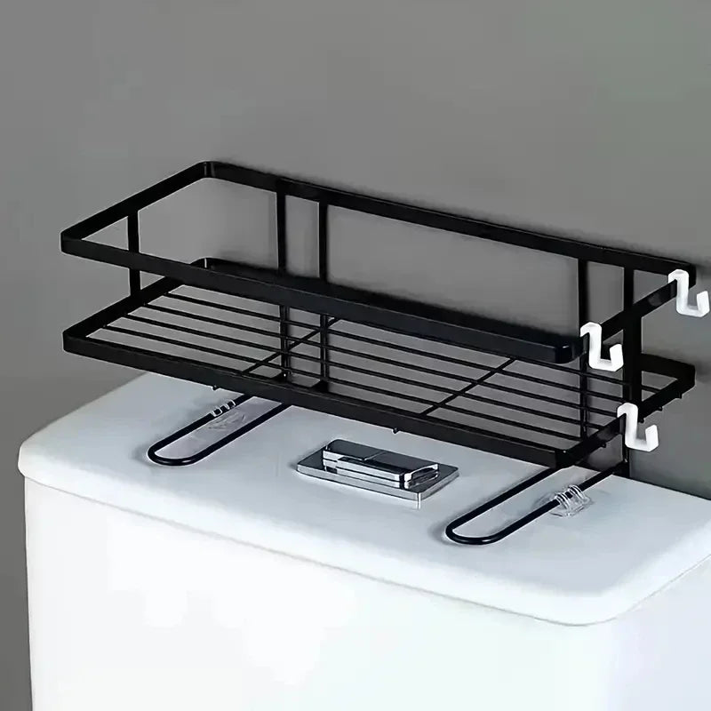 Bathroom above Toilet Storage rack
