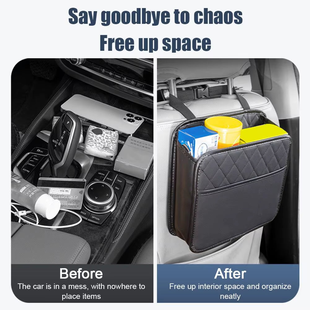 Foldable trunk storage bag