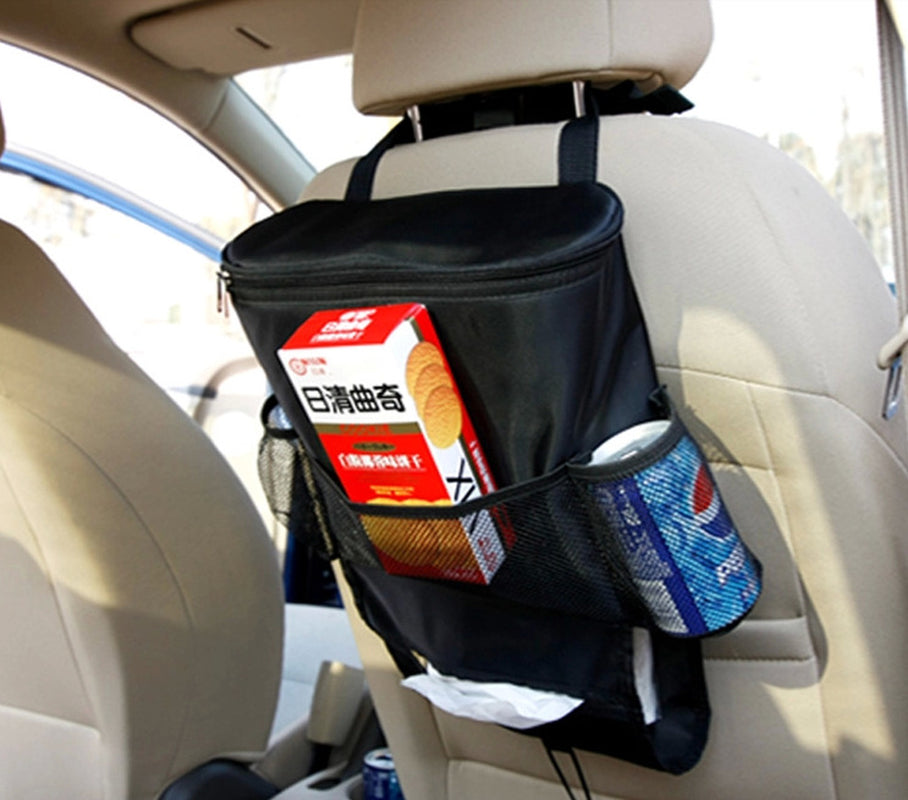 Rear seat storage bag
